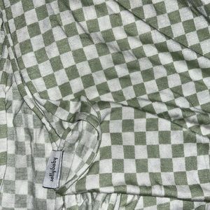 Solly Wrap Fern Chequer Wrap